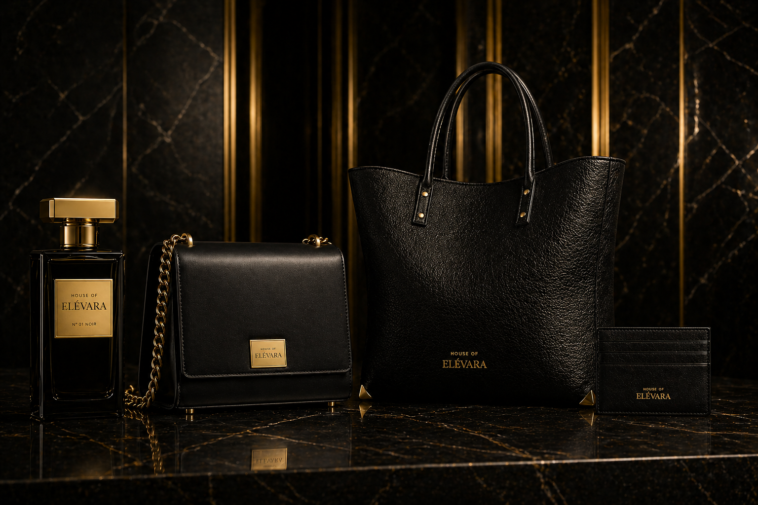 House of Elévara inaugural collection — full set